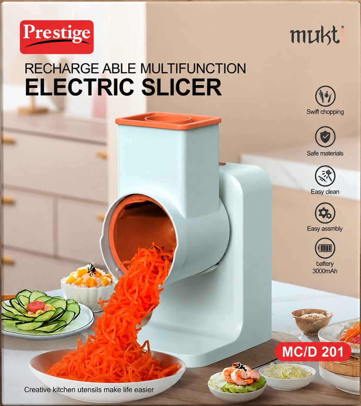 Prestige Automatic Multi-Function Vegetable Cutter